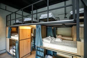 Отель Campus Community A-Hotel. Место в общем 12-местном номере  3